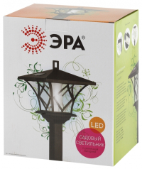 Садовый светильник на солнечной батарее Эра SL-PL155-PST Б0007513