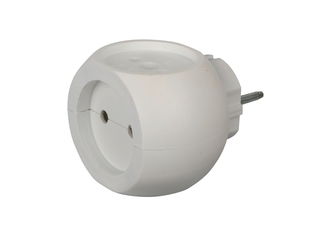 Volsten Si 1/3C-Wh белый шар  (тройник, разветвитель РВ-043, 16А) 