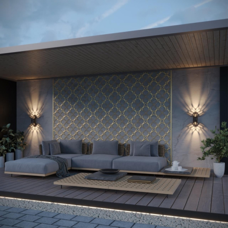 359537 STREET NT25 000 черный Светильник ландшафтный настенный IP65 LED 2*5W 3000К 100-240V NETZ NOVOTECH 