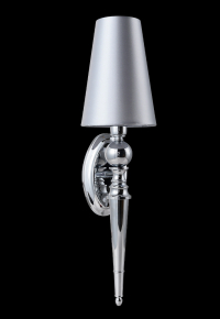 Бра с лампочкой CRYSTAL LUX Per AP1 Chrome/Silver+Lamps