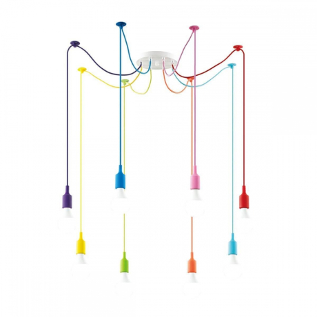 Люстра-паук со светодиодными лампочками E27, комплект от Lustrof. №141925-624495 