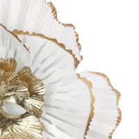 426006 Панно CHIKUMA, L320, H330, сталь, белый, цвет золотой Eglo