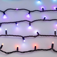 10м. Уличная гирлянда нить RGB Ardecoled 24V ARD-String-Pro-10000-Black-100Led-Live RGB-DMX (31750)