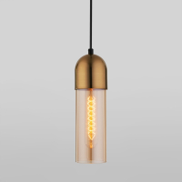 Подвесной светильник Airon Eurosvet 50180/1 янтарный (a052424)
