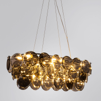 Подвесная люстра со светодиодными лампочками E14 , комплект от Lustrof. №284417-622949