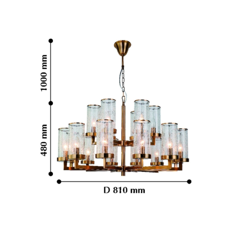 2060-18P Подвесная люстра Favourite Assembly 