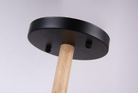 Потолочная люстра Escada 508/3PL E27*60W Black DALLAS