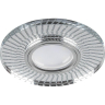 Светильник встраиваемый с LED подсветкой Feron CD979 потолочный MR16 G5.3 прозрачный, хром 32995 