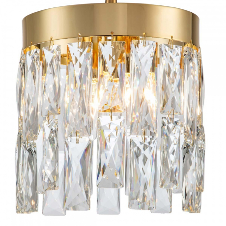 Подвесной светильник Indigo Anna 12029/2P Gold V000384 