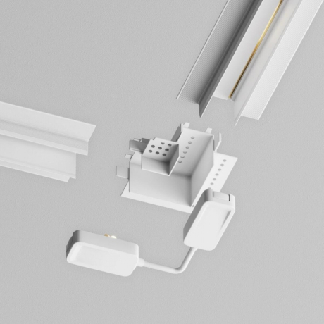 Соединитель гибкий для треков Maytoni Technical Accessories for tracks Radity TRA084CPC-W-12 