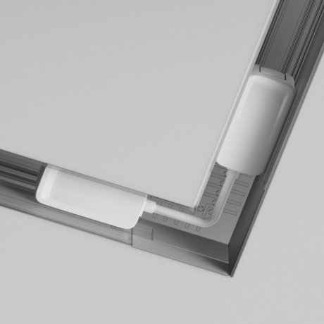 Соединитель гибкий для треков Maytoni Technical Accessories for tracks Radity TRA084CPC-W-12 