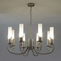 Подвесная люстра Eurosvet Banci 60117/8 никель (a050019)