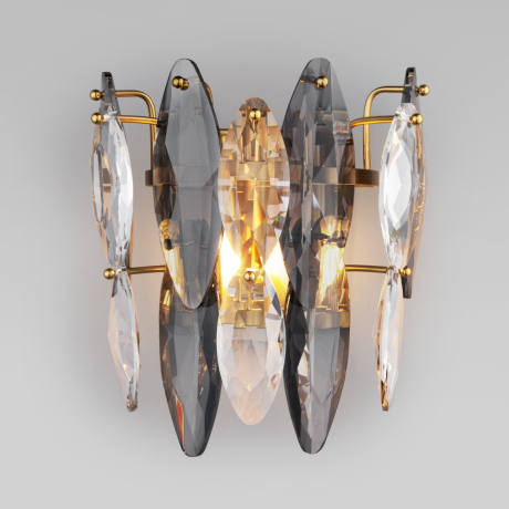 Настенный светильник с хрусталем Bogate's Onyx 372/2 (a065318) 