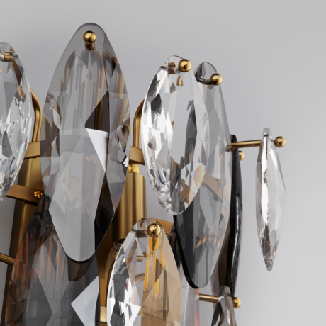 Настенный светильник с хрусталем Bogate's Onyx 372/2 (a065318) 