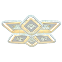 Светодиодная диммируемая люстра с ПДУ Profit Light 8054/3+3 WHT 324W