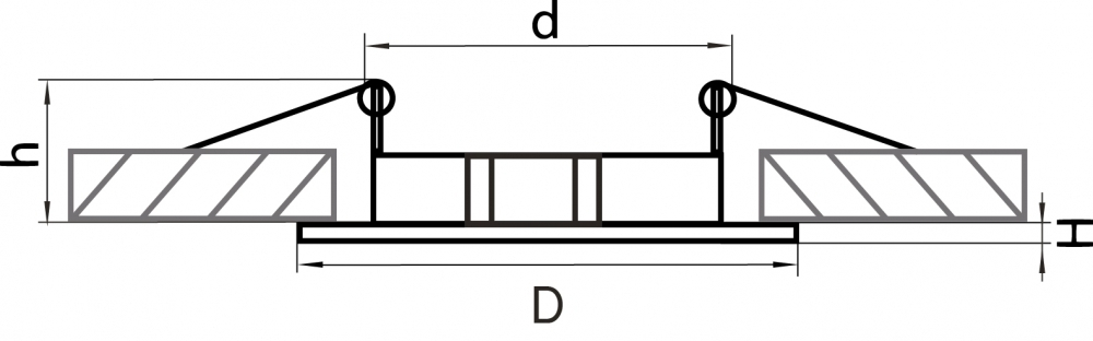 Витринный образец!  <291186> Встраиваемый светодиодный светильник Lega 11 Lightstar 011047 