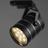 Однофазный LED светильник 12W 4000К для трека Arte Lamp Cinto A2712PL-1BK