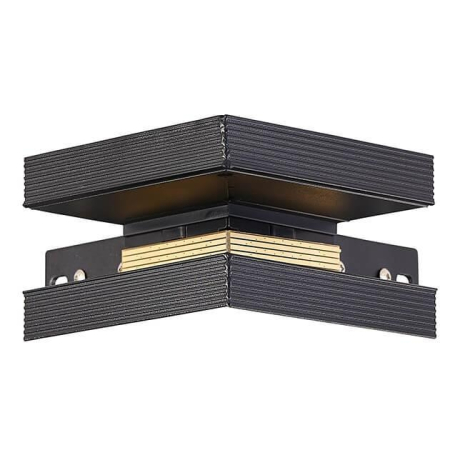 Соединитель для встраиваемого магнитного шинопровода Magic Track Donolux Outter corner DLM01/Black 