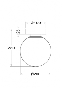 Настенный светильник Maytoni Basic form MOD321WL-01W1