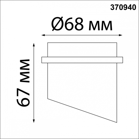 Точечный светильник с лампочкой Novotech 370940+Lamps 