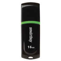 Набор из 3 шт, Флеш-диск 16 GB, SMARTBUY Paean, USB 2.0, черный, SB16GBPN-K (512769)