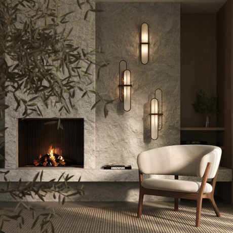 Настенный светильник (бра) Maytoni MOD099WL-02G1 Marmo 