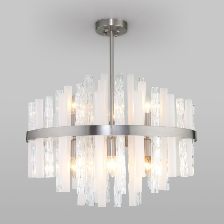 Светодиодная люстра с управлением Wi-Fi Bogate's 367/9 Smart никель 