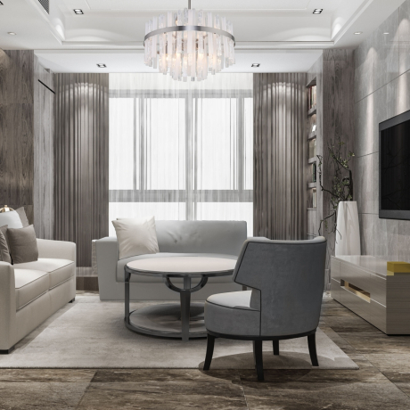 Светодиодная люстра с управлением Wi-Fi Bogate's 367/9 Smart никель 