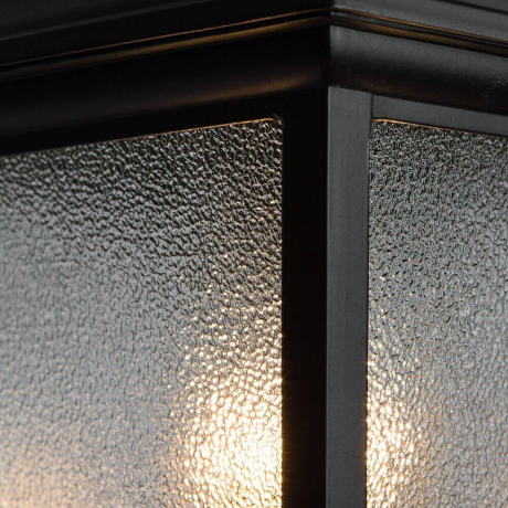 Наземный низкий светильник Arte Lamp Bremen A1014FN-1BK