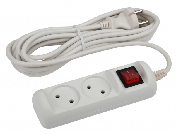 Удлинитель ЭРА 2гн 1,5м б/з U-2s-1,5m-2x1 Б0044046 