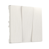 Набор клавиш для выключателя трехклавишного (перламутровый рифленый) Werkel W1139013