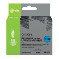 Картридж струйный CACTUS (CS-CC641) для HP Deskjet D2500/2530/F4200, черный (361861)