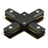 Соединитель с токопроводом X-образный для треков Lightstar Barra 502147 