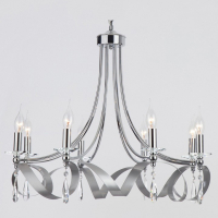 Подвесная люстра 60064/8 хром Eurosvet