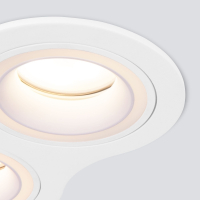 Нарушена упаковка!  <256455> Встраиваемый точечный поворотный светильник Elektrostandard  (a047717) 1081/2 MR16 белый