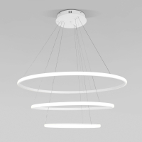 Подвесная люстра с пультом ДУ Eurosvet Collars 90264/3 белый