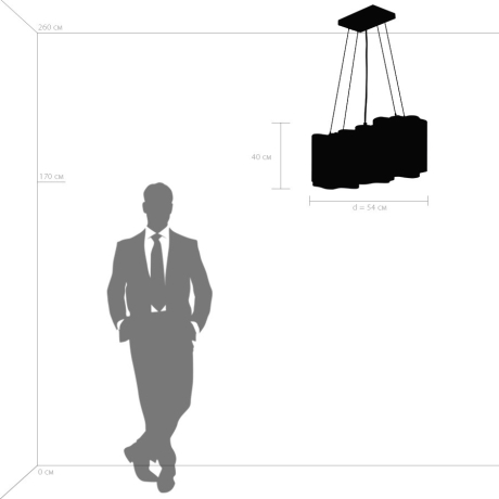 Подвесной светильник Lightstar Nubi 802130 
