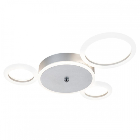 Потолочная светодиодная люстра Escada Saturn 10268/4LED Silver 