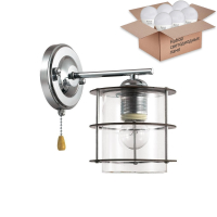 Бра с лампочкой Lumion Rotondum 3504/1W+Lamps E27 P45