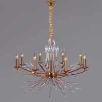 Подвесная люстра ILLUMICO  IL2307-8POR-39 GD