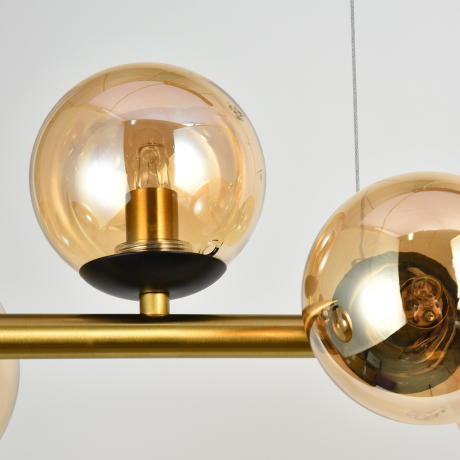 Нарушена упаковка!  <618750> Подвесная люстра Arte Lamp Gemini A2243SP-9PB