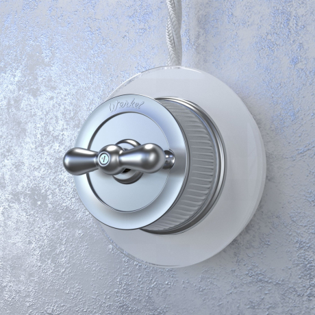 Рамка на 1 пост (Белый) Favorit Runda Werkel WL21-frame-01