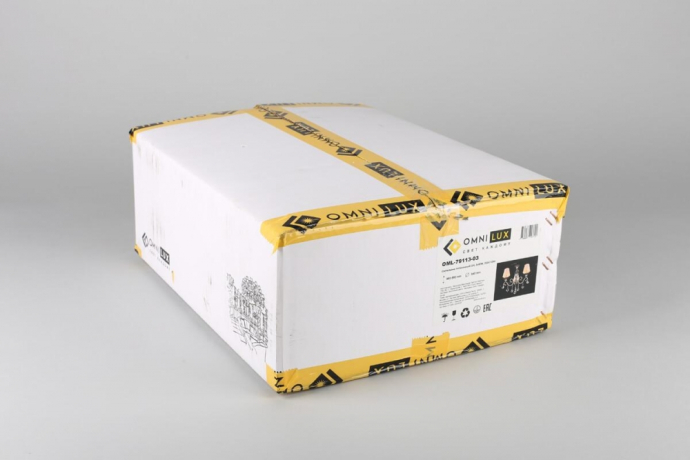 Люстра подвесная с лампочками Omnilux OML-79113-03+Lamps 