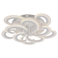 Потолочная диммируемая люстра с пультом ДУ Profit Light 8462/5+5A WHT 140W SMART (Алиса)