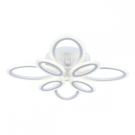 Потолочная диммируемая люстра с пультом ДУ Escada Koleria 10207/8LED White 