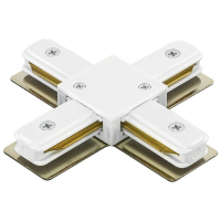 Однофазный X-образный соединитель для шинопровода Barra Lightstar 502146