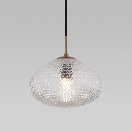 Подвесной светильник Eurosvet Gem 50263/1 прозрачный 