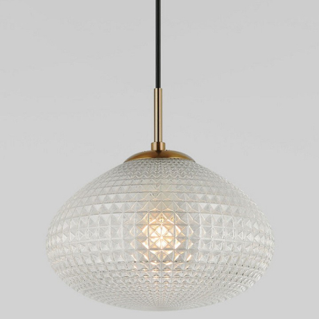 Подвесной светильник Eurosvet Gem 50263/1 прозрачный 