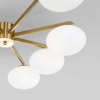 Потолочный светильник со стеклянными плафонами Eurosvet Opaline 70220/8 (a065768)