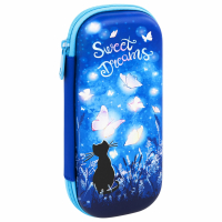 Пенал BRAUBERG, 1 отделение, 1 откидная планка, EVA, 22х10х5 см, "Sweet dreams", 270704 (270704)